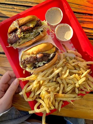 Trestles Restaurant signature dishes Crispy Pork Belly
Tuna Tacos
Fried Green Tomato Burger